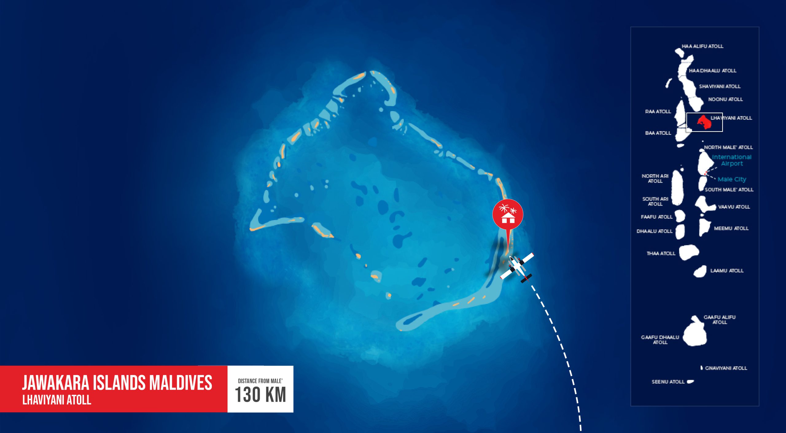 Jawakara Islands Maldives Trans Maldivian Airways